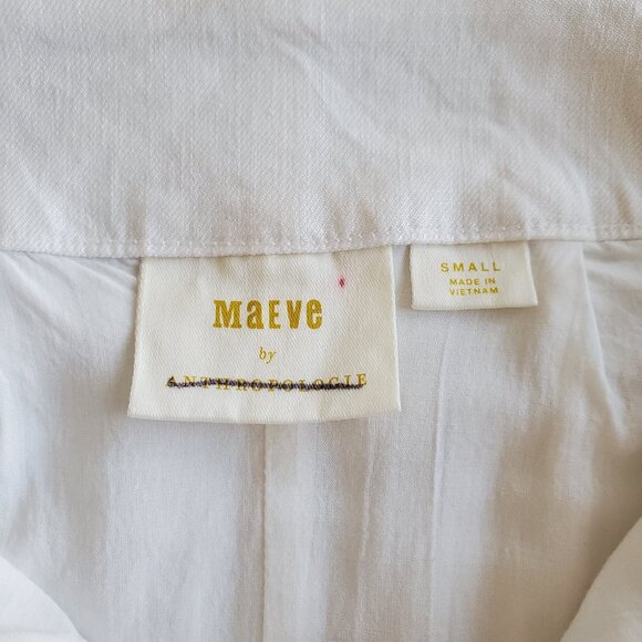 Maeve White Mini Skirt size small - Picture 7 of 15